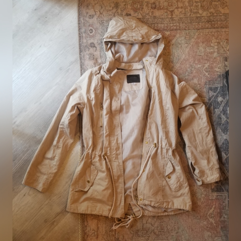GIFT 🎁 Miss London beige rain jacket - Picture 1 of 3